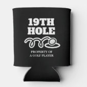 Rafraîchisseur Pour Canette Funny 19e trou golf humour cadeau boisson bière (Dos)
