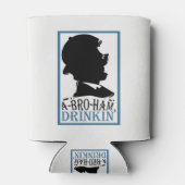 Rafraîchisseur Pour Canette Funny 4 juillet Drinkin Swag (Dos)