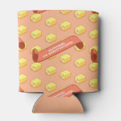 Rafraîchisseur Pour Canette Funny Battenberg Marzipantastic! Pixel Art Pattern (Dos)