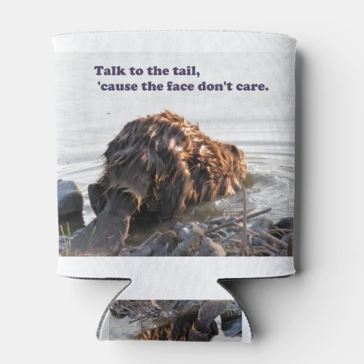 Rafraîchisseur Pour Canette Funny Beaver (Dos)