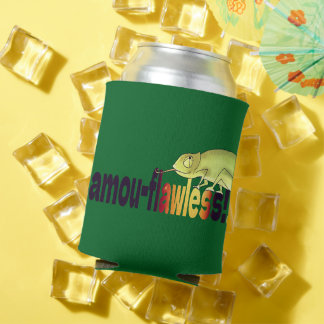 Rafraîchisseur Pour Canette Funny Camou-flawless Chameleon Pun