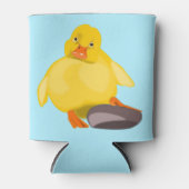 Rafraîchisseur Pour Canette Funny Can Cooler avec Canard Jaune - Personnalisab (Devant)