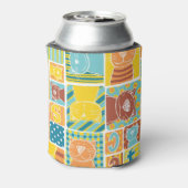 Rafraîchisseur Pour Canette Funny Cat Fabric Papier peint (Can Dos)