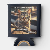 Rafraîchisseur Pour Canette Funny Chat Sailor Nautique (Devant)