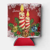 Rafraîchisseur Pour Canette Funny Christmas Stocker Stuffer Nom personnalisé B (Devant)