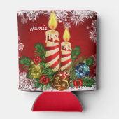 Rafraîchisseur Pour Canette Funny Christmas Stocker Stuffer Nom personnalisé B (Dos)