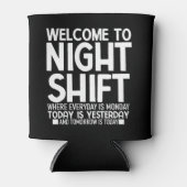 Rafraîchisseur Pour Canette Funny CNA Chemise Funny Night Shif (Devant)