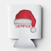 Rafraîchisseur Pour Canette Funny Cute Père Noël Custom Holiday Noël (Dos)