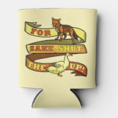 Rafraîchisseur Pour Canette Funny Fox Sake Canard Animal Pun (Devant)