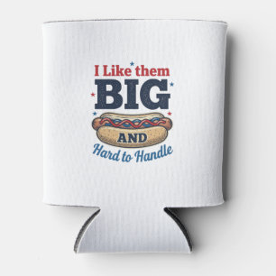 Rafraîchisseur Pour Canette Funny Grand Hot Dog Vintage T-Shirt Design_1