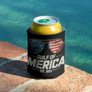 Rafraîchisseur Pour Canette Funny Gulf Of USA America 2025 Lunettes de soleil