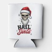 Rafraîchisseur Pour Canette Funny Hail Santa Claus Skull Skeleton Antichrist C (Devant)