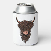 Rafraîchisseur Pour Canette Funny Highland Cow Head (Can Dos)