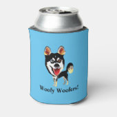 Rafraîchisseur Pour Canette Funny Husky Sibérien peut refroidir (Can Dos)