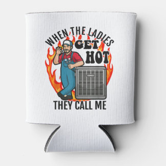 Rafraîchisseur Pour Canette Funny HVAC Technician Air Conditioning Engineer Te