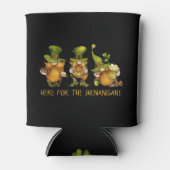 Rafraîchisseur Pour Canette Funny Irish Gnomes Shenanigans St Patrick's Day (Devant)