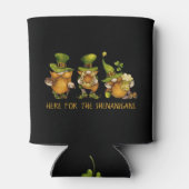 Rafraîchisseur Pour Canette Funny Irish Gnomes Shenanigans St Patrick's Day (Dos)