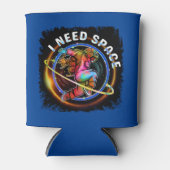 RAFRAÎCHISSEUR POUR CANETTE FUNNY J'AI BESOIN D'ASTRONAUT ESPACE GALAXY (Devant)