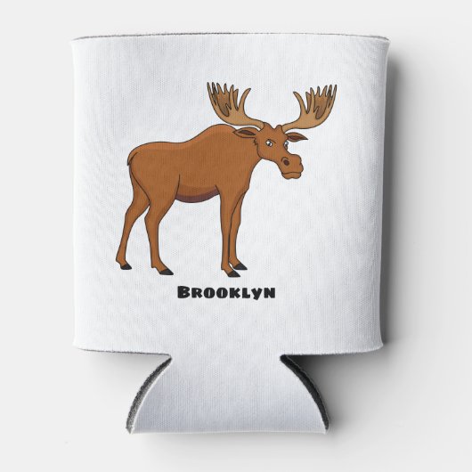 Rafraîchisseur Pour Canette Funny moose (Devant)