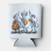 Rafraîchisseur Pour Canette Funny Mouse Musique Band Can Cooler (Devant)