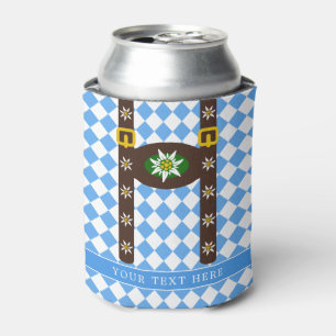 Rafraîchisseur Pour Canette Funny Octoberfest Lederhosen Suspendants Bière