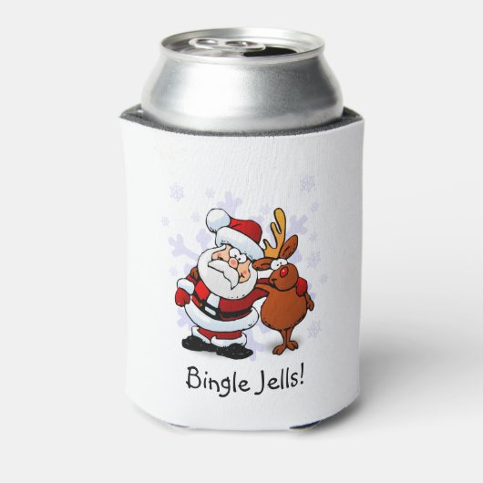 Rafraîchisseur Pour Canette Funny Père Noël & Rudolph Vacances Can Cooler (Can Dos)