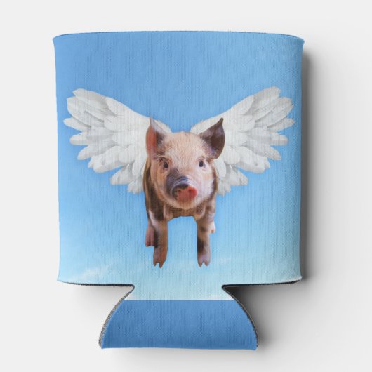 Rafraîchisseur Pour Canette Funny Pigs Might Fly Hold onto Dreams (Dos)