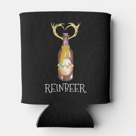 Rafraîchisseur Pour Canette Funny Reinbeer Apprenti Noël (Dos)