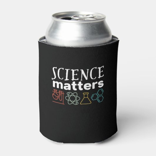 Rafraîchisseur Pour Canette Funny Science Matters Geek et scientifique Nerd (Can devant)