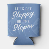 Rafraîchisseur Pour Canette Funny Ski Bachelorette Crew (Devant)