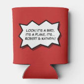 Rafraîchisseur Pour Canette Funny Superhero Bachelor / Bachelorette (Dos)