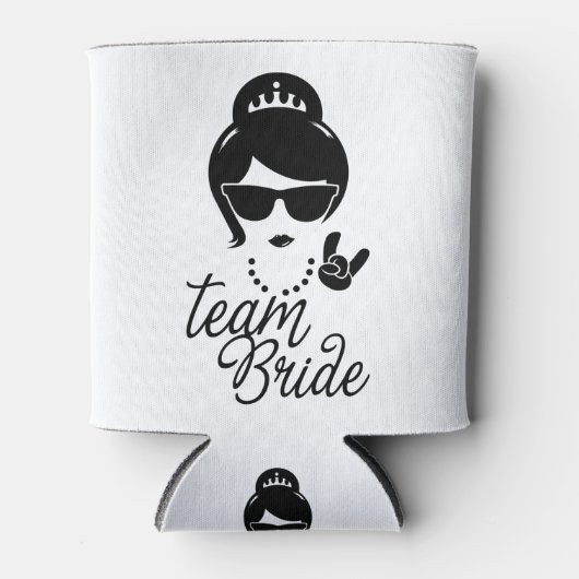 Rafraîchisseur Pour Canette Funny Team Bride Gift for Bachelorette Party (Devant)