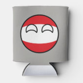 Rafraîchisseur Pour Canette Funny Trending Geeky Austria Countryball (Devant)