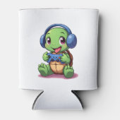 Rafraîchisseur Pour Canette Funny Turtle Gamer Gaming Turtles Video Game (2) (Devant)