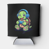 Rafraîchisseur Pour Canette Funny Turtle Gamer Gaming Turtles Video Game (3) (Devant)