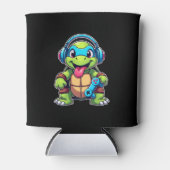 Rafraîchisseur Pour Canette Funny Turtle Gamer Gaming Turtles Video Game (4) (Devant)