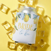 Rafraîchisseur Pour Canette Futur mariée, Main Squeeze Lemon & Flower