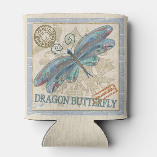 Rafraîchisseur Pour Canette G Bureau de création libellule (Dos)