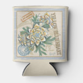 Rafraîchisseur Pour Canette G Bureau de la création Fleur jaune (Devant)