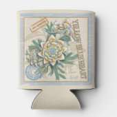 Rafraîchisseur Pour Canette G Bureau de la création Fleur jaune (Dos)