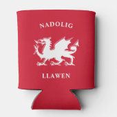 Rafraîchisseur Pour Canette Gallois Joyeux Noël Simple Celtique Nadolig Llawen (Dos)