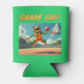Rafraîchisseur Pour Canette Game On Basketball Frog peut refroidir (Devant)