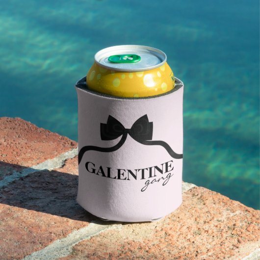 Rafraîchisseur Pour Canette Gang de Galentine Ami Valentine Black Bow (Piscine in situ)