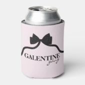 Rafraîchisseur Pour Canette Gang de Galentine Ami Valentine Black Bow (Can devant)