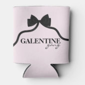 Rafraîchisseur Pour Canette Gang de Galentine Ami Valentine Black Bow (Devant)