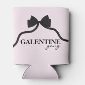 Rafraîchisseur Pour Canette Gang de Galentine Ami Valentine Black Bow (Dos)