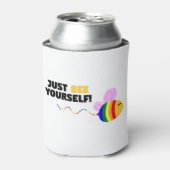 Rafraîchisseur Pour Canette Gay pride sois toi-même (Can devant)