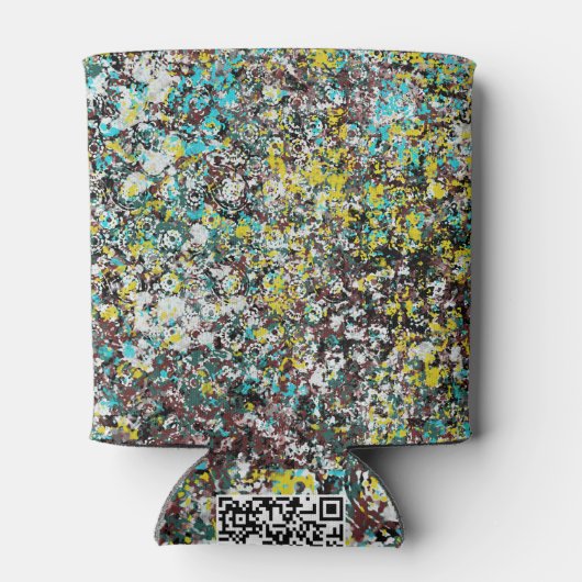 Rafraîchisseur Pour Canette Geared Toward Abstract Art Design Lover (Dos)