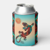 Rafraîchisseur Pour Canette Gecko Lizard Et Sun (Can devant)