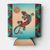 Rafraîchisseur Pour Canette Gecko Lizard Et Sun (Devant)